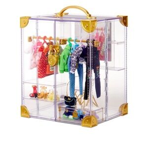 Rainbow High Fashion Closet Doll Playset with 400+ Looks, Accessories, Gift f...